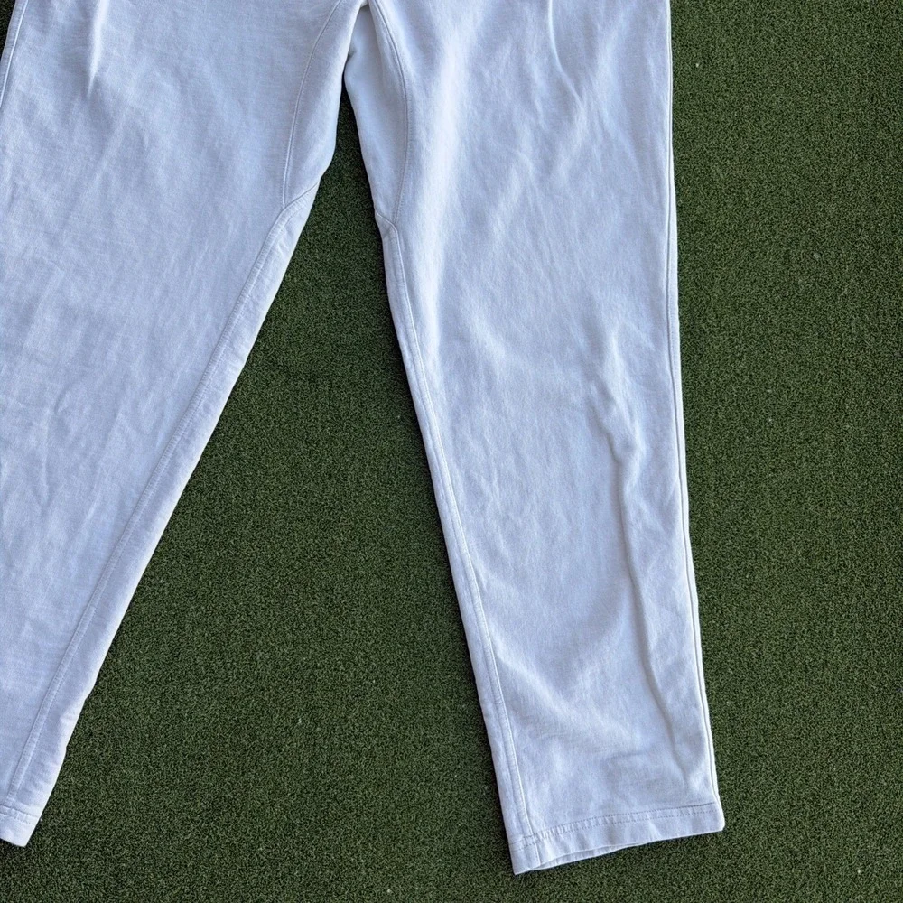 Buck Mason Sweatpants Mens XL Cream Tapered Joggers Casual Cotton Minimalist
